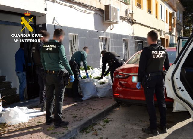 La Guardia Civil detiene a dos vecinos de Cieza dedicados al cultivo de marihuana - 1, Foto 1