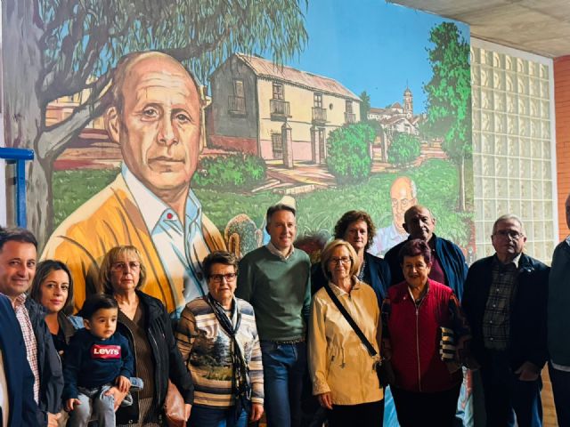 Lorca continúa la puesta en valor de sus pedanías con un nuevo alumbrado en La Pulgara y un mural que homenajea sus tradiciones - 4, Foto 4