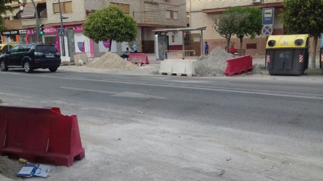 Ciudadanos Las Torres de Cotillas pide explicaciones en el Pleno por la falta de seguridad en las obras de la Avenida de Los Vicentes - 2, Foto 2