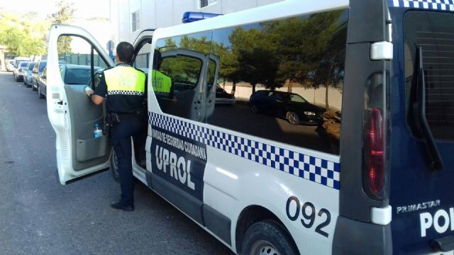 Detenido por un presunto delito contra la salud pública un varón de 26 años en un control puesto en marcha por la Policía Local de Lorca - 1, Foto 1
