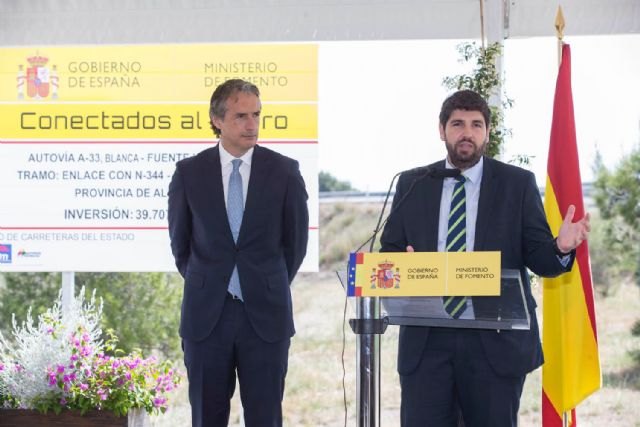 López Miras: La conexión con Valencia a través de la A-33 traerá más oportunidades y progreso territorial, social y económico - 2, Foto 2