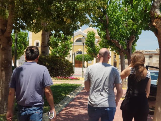 Finalizan las obras de ampliación de aceras en Corvera - 1, Foto 1