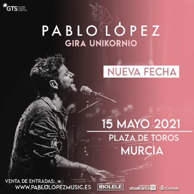 Pablo López aplaza la gira Unikornio a 2021 - 1, Foto 1