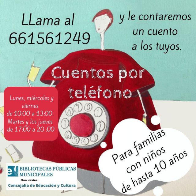 Las bibliotecas de San Javier incrementan su actividad a través de las redes sociales - 1, Foto 1