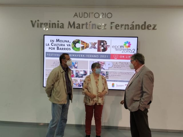 El Ayuntamiento de Molina de Segura colabora con el programa online de actividades de primavera-verano 2021 En Molina, la Cultura va por Barrios, impulsado por la Junta de Zona 2 - 1, Foto 1