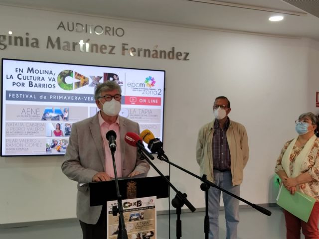 El Ayuntamiento de Molina de Segura colabora con el programa online de actividades de primavera-verano 2021 En Molina, la Cultura va por Barrios, impulsado por la Junta de Zona 2 - 2, Foto 2