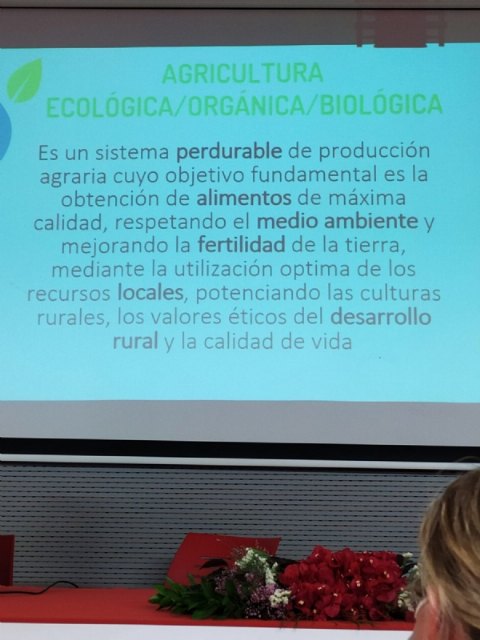 Autoridades municipales asisten a la I Jornada de Agroecología celebrada en el CIFEA de Lorca, Foto 4