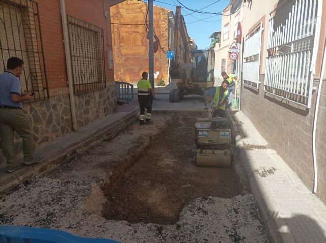 El Ayuntamiento de Murcia repara el hundimiento de la calle Carrera de La Ñora - 2, Foto 2