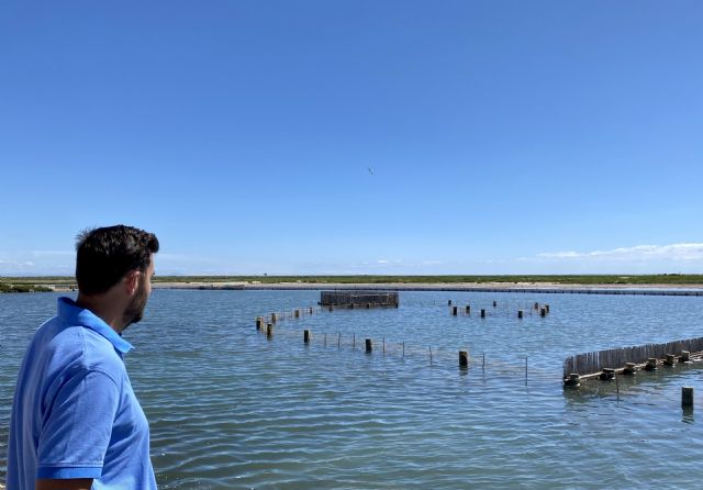 VOX visita el Mar Menor e insiste en el dragado de golas para salvarlo - 1, Foto 1