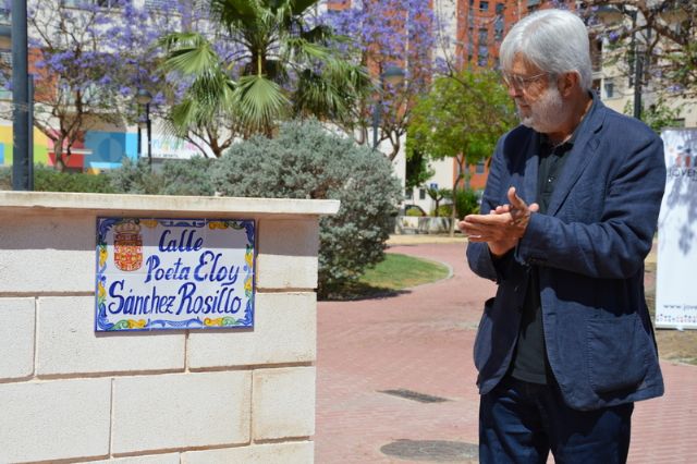 Vecinos de Joven Futura homenajean al poeta Eloy Sánchez Rosillo - 2, Foto 2