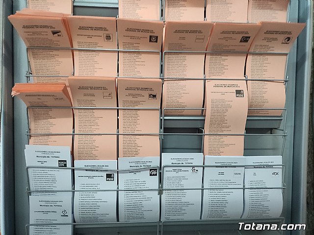 Arranca sin incidencias la jornada electoral 28M en la Región de Murcia - 1, Foto 1
