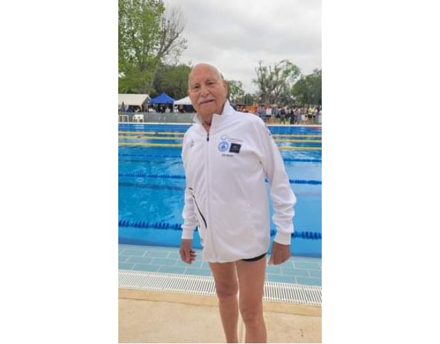 Roberto Alberiche del Club Natación Murcia récord del mundo 50 metros libres - 3, Foto 3