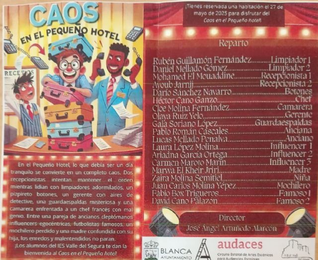 Alumnos del IES Valle del Segura llevan al teatro Victoria una obra teatral escrita por ellos mismos - 3, Foto 3