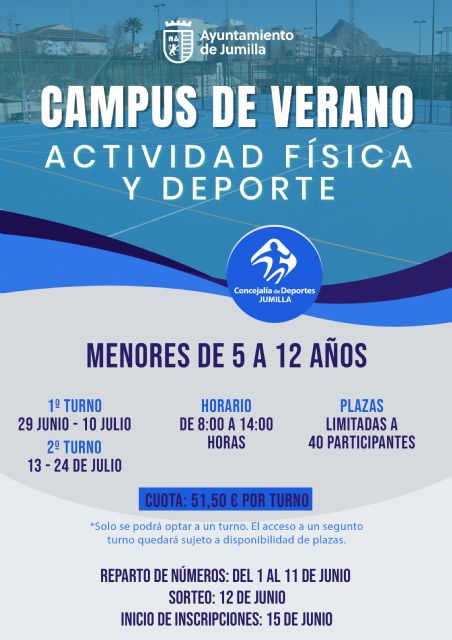 La Concejalía de Deportes presenta su programación de verano 2026 con campus deportivos y cursos de natación - 2, Foto 2