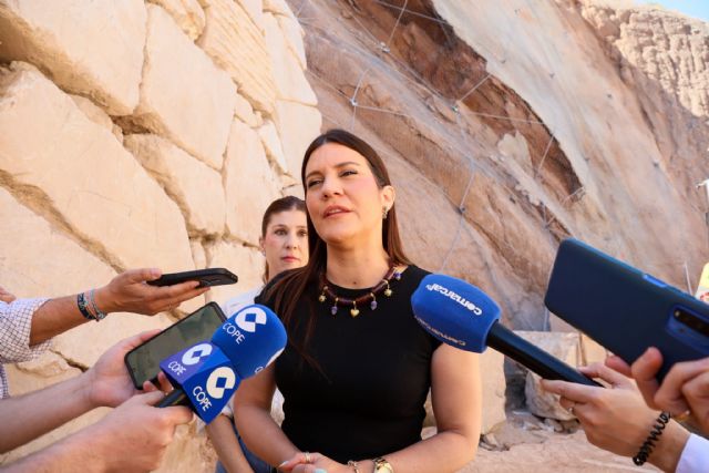 El Ayuntamiento de Lorca avanza con las obras de estabilización del talud de Cruz de Sola en San Cristóbal - 4, Foto 4
