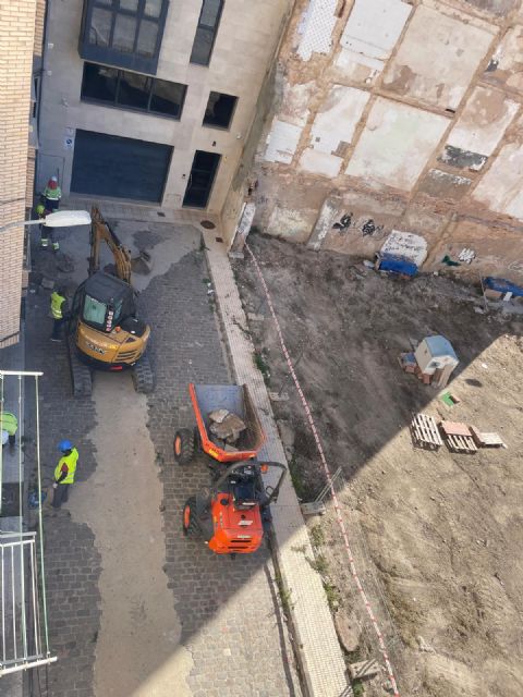 La Coordinadora del Molinete exige al Ayuntamiento que pare las obras de la Morer�a como ha aprobado el pleno