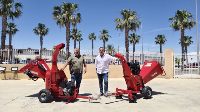 Los Alc�zares incorpora dos nuevas biotrituradoras para mejorar la gesti�n de restos vegetales y biorresiduos