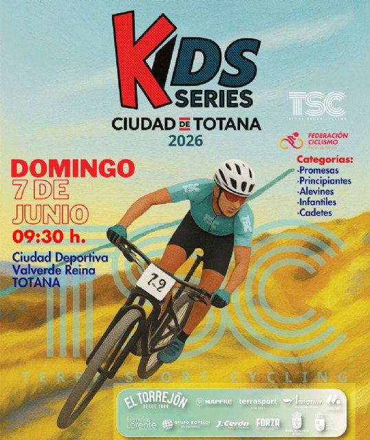 Las Kids Series Ciudad de Totana 2026 regresan el 7 de junio para impulsar el ciclismo base regional - 2, Foto 2