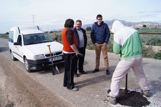 Se adjudican obras de parcheo de caminos rurales en el término municipal de Totana por importe de 35.816 euros, Foto 1