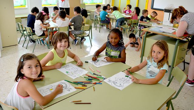 120 niños y niñas de Lorquí disfrutan de las actividades de la Escuela de Verano - 1, Foto 1