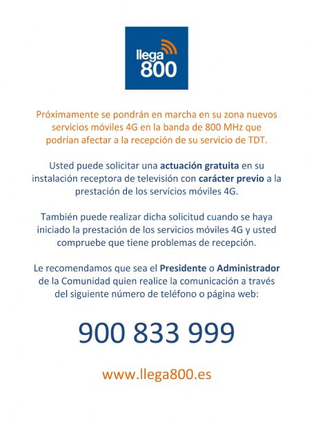 Los nuevos servicios mviles 4G de 800MHz llegan a Alhama, Foto 1