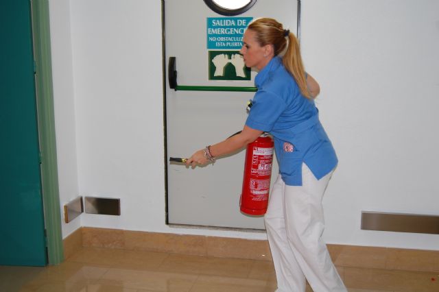 Simulacro de incendio en el hospital de molina - 3, Foto 3