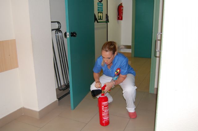 Simulacro de incendio en el hospital de molina - 4, Foto 4