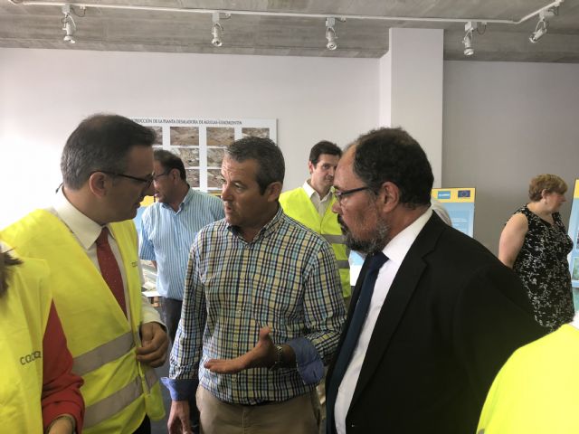 Diego Conesa estima un plazo de entre diez y quince días para solventar la avería de la desaladora de Águilas - 1, Foto 1