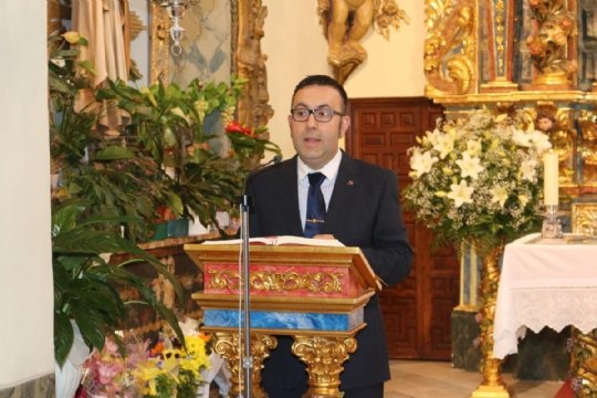 El pasado 10 de junio tomó posesión de su cargo el nuevo Mayordomo de La Santa, D. Francisco José Miras Martínez, Foto 6