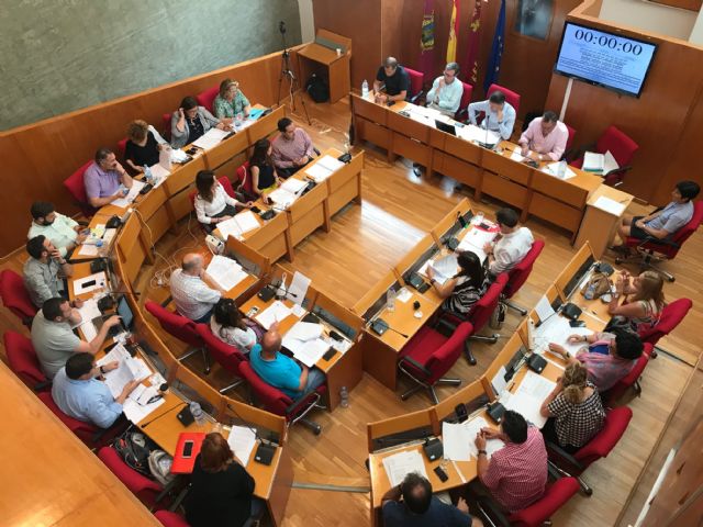 Balance de votaciones del Pleno Ordinario del Ayuntamiento de Lorca correspondiente al mes de junio de 2018 - 1, Foto 1