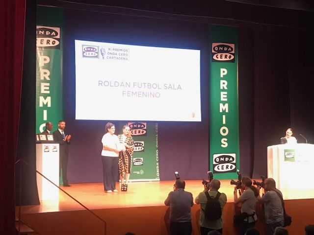 Fútbol Sala Femenino Roldán, premio Onda Cero Cartagena 2019 - 3, Foto 3