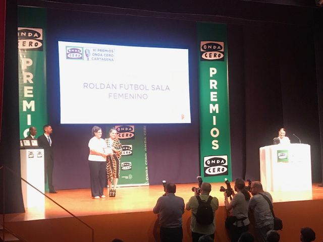 Fútbol Sala Femenino Roldán, premio Onda Cero Cartagena 2019 - 4, Foto 4