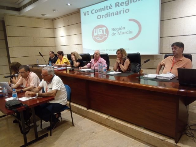 El VI comité regional de UGT aprueba resoluciones de urgencia en defensa de las pensiones, por el desbloqueo del convenio de hostelería y para que se retome ya la agenda social tras las elecciones - 4, Foto 4