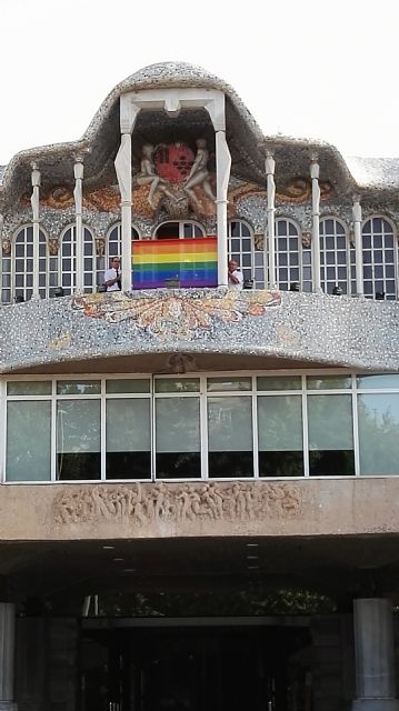 La Asamblea exhibe la bandera arcoiris con motivo del día del orgullo LGTBI - 2, Foto 2
