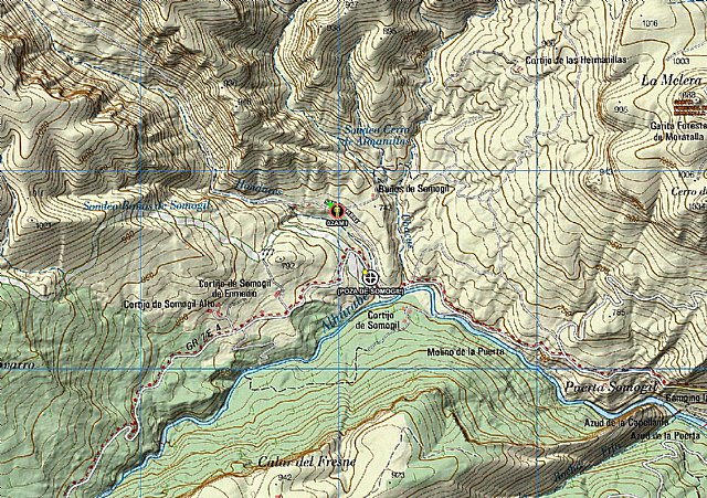Mujer accidentada en las proximidades de Los Baños de Somogil - 1, Foto 1