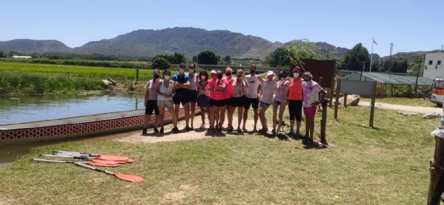 La Escuela Municipal de Piragüismo de Calasparra presenta su nueva embarcación Dragón Boat - 2, Foto 2