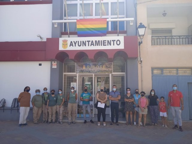 Lectura manifiesto por los derechos LGTBI 2021 en Ricote - 1, Foto 1
