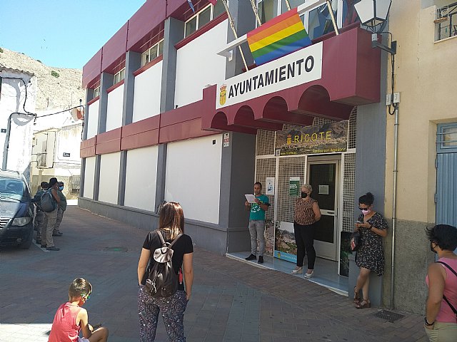 Lectura manifiesto por los derechos LGTBI 2021 en Ricote - 2, Foto 2