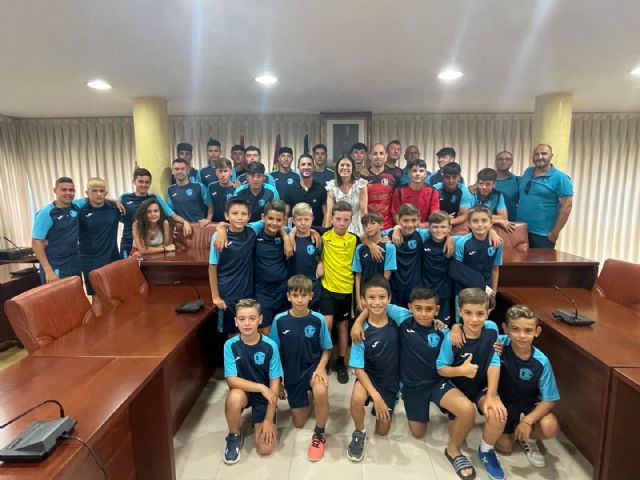 Recepción oficial al club A.D. Playas de Águilas Benjamín, Alevín y Juvenil por su reciente ascenso a primeras categorías - 1, Foto 1