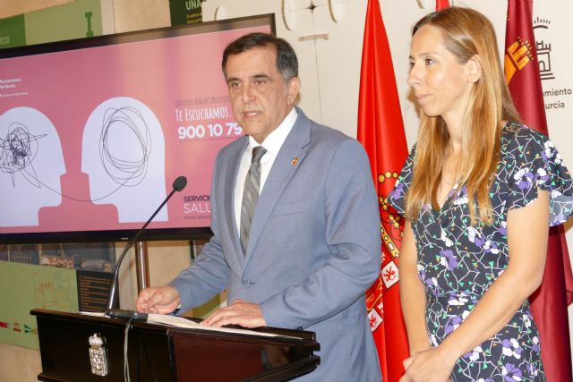 Murcia estrena nuevo servicio telefónico municipal y gratuito de salud mental - 1, Foto 1