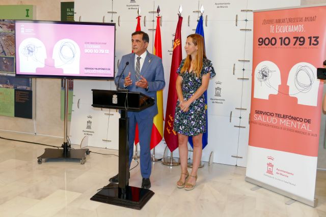 Murcia estrena nuevo servicio telefónico municipal y gratuito de salud mental - 2, Foto 2