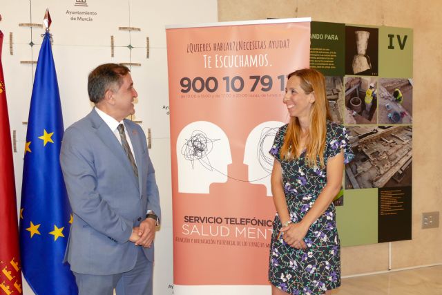 Murcia estrena nuevo servicio telefónico municipal y gratuito de salud mental - 3, Foto 3