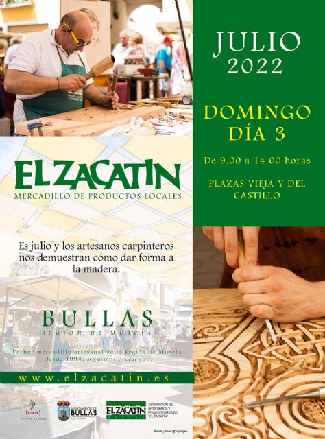 En julio el oficio de los artesanos carpinteros será protagonista en 'El Zacatín' - 1, Foto 1