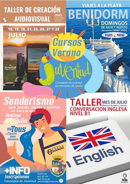 Juventud programa cursos, viajes a la playa y senderismo para los meses de julio y agosto - 1, Foto 1