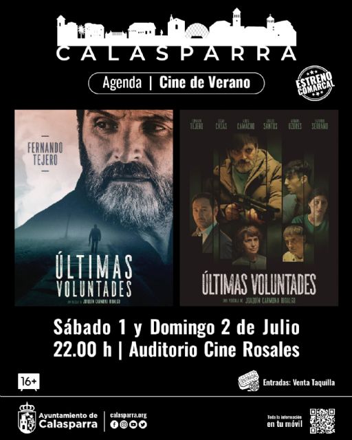 35 citas con el cine de verano en Calasparra - 1, Foto 1