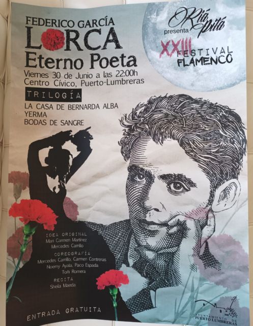 La Academia de baile Riá Pitá dedicará su festival anual de flamenco a la obra del poeta Federico García Lorca - 2, Foto 2