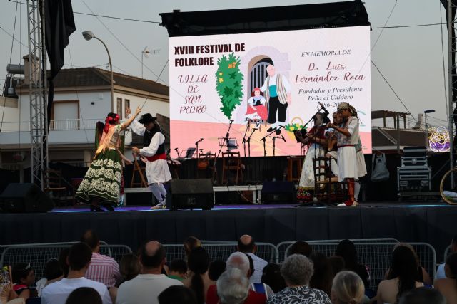 La Peña El Caldero rinde homenaje a Luis Fernández en su XVIII Festival Nacional de Folclore - 2, Foto 2
