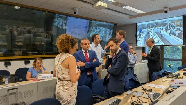 El Gobierno regional reivindica en Bruselas la aceleraci�n de las obras del Corredor Mediterr�neo en la Regi�n de Murcia, Foto 2