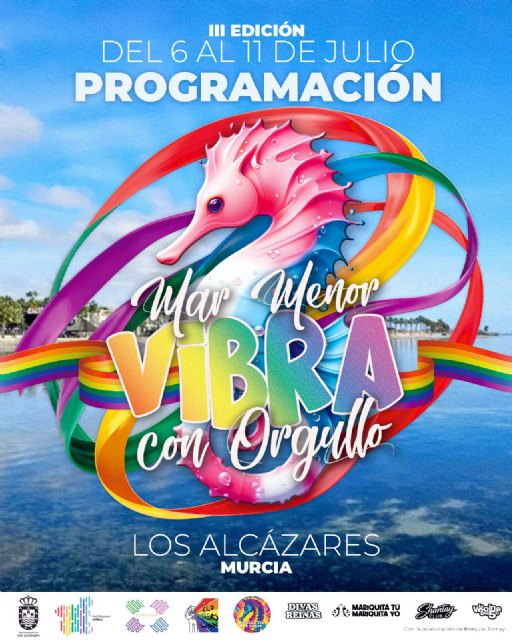 Los Alc�zares celebra del 6 al 11 de julio la III edici�n del Orgullo del Mar Menor con galas, conciertos, cine, coloquios y una gran manifestaci�n