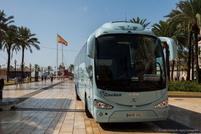 El Teatro Romano y el Foro llegarán a Francia gracias a los autobuses promocionales de Cartagena Puerto de Culturas - 5, Foto 5